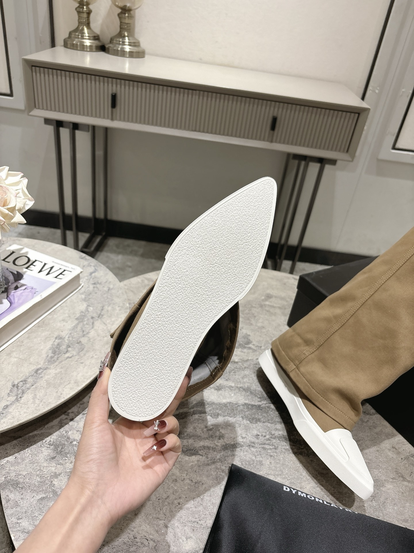 “Dymonlatriy New History Shoes: Inner Growth, Street Style, Original Fabric, 3cm Height” - 图片 9