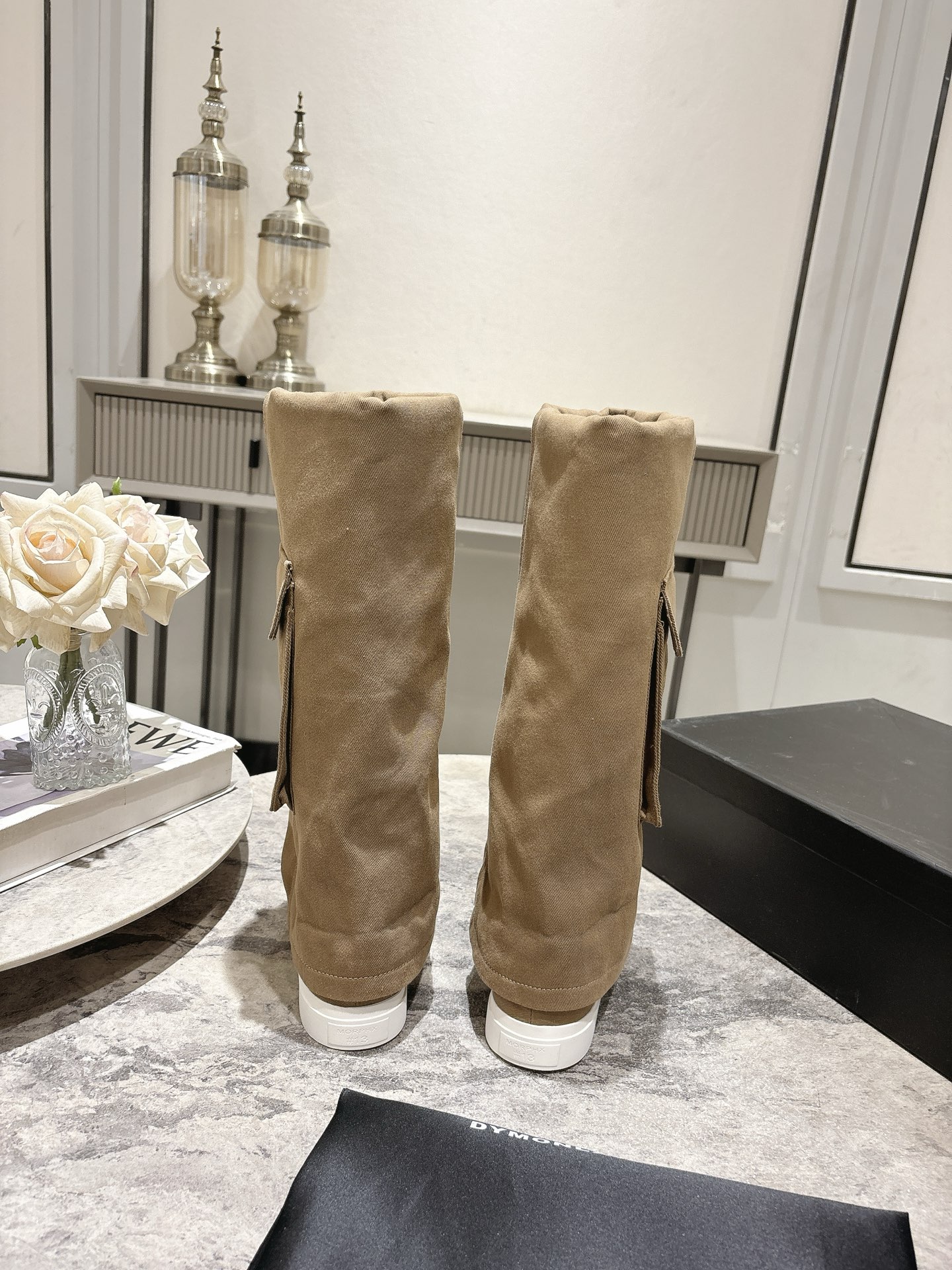 “Dymonlatriy New History Shoes: Inner Growth, Street Style, Original Fabric, 3cm Height” - 图片 8