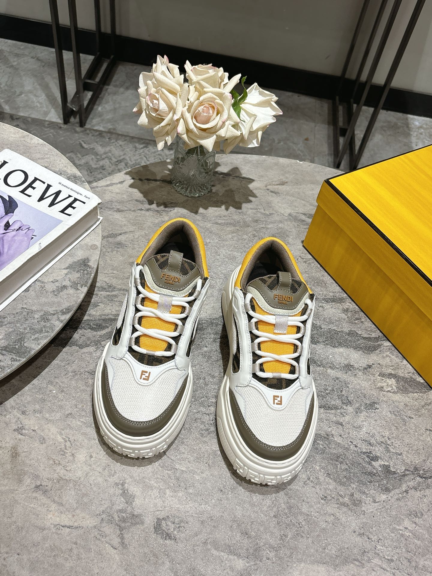 NO:412952,Fendi# Fendi Spring and Summer New △ Men's Lace-up Casual Sports Board Shoes Breathable Mesh Spliced ​​Cowhide Upper Original Breathable Mesh Exclusive Private Model Outsole Size Men 39-44 (45 Customized No Return and Exchange), Casual Shoes/Sports Shoes, Fendi, Fendi, Sneakers, cowhide19860909Fendi# 芬迪春夏新款△男士系带休闲运动板鞋 透气网面拼接牛皮制作鞋面 原版透气网里 独家私模大底 Size男39-44（45定做不退换）,休闲鞋/运动鞋,fendi,fendi,sneakers,cowhide,Women's Shoes