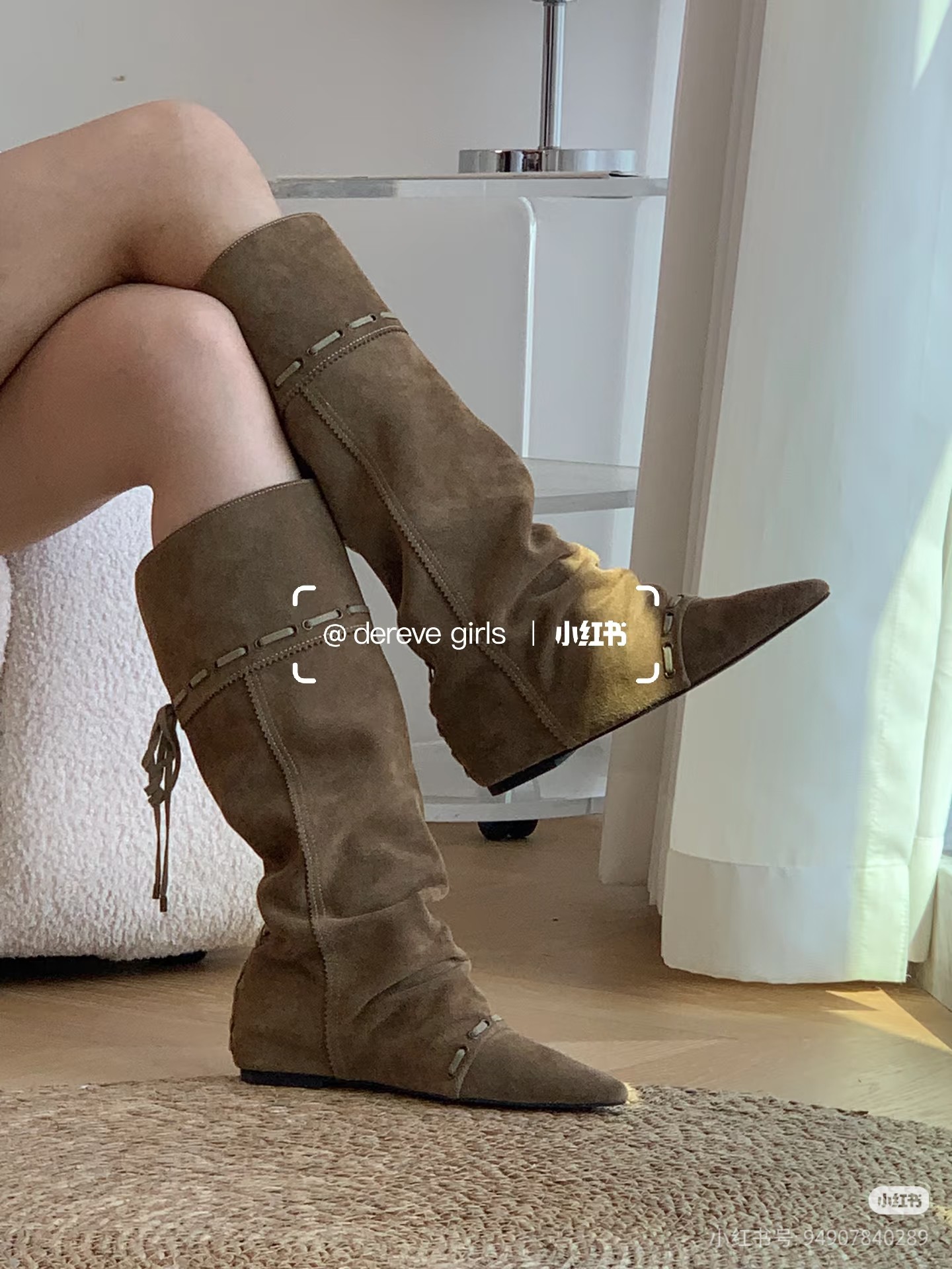 NO:493891,Picture of foot #, boots, boots19860909上脚图#,靴子,boots,Women's Shoes