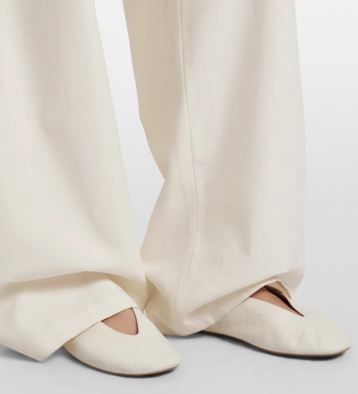 NO:921596,Upper foot picture, ballet shoes19860909上脚图,芭蕾舞鞋,Women's Shoes