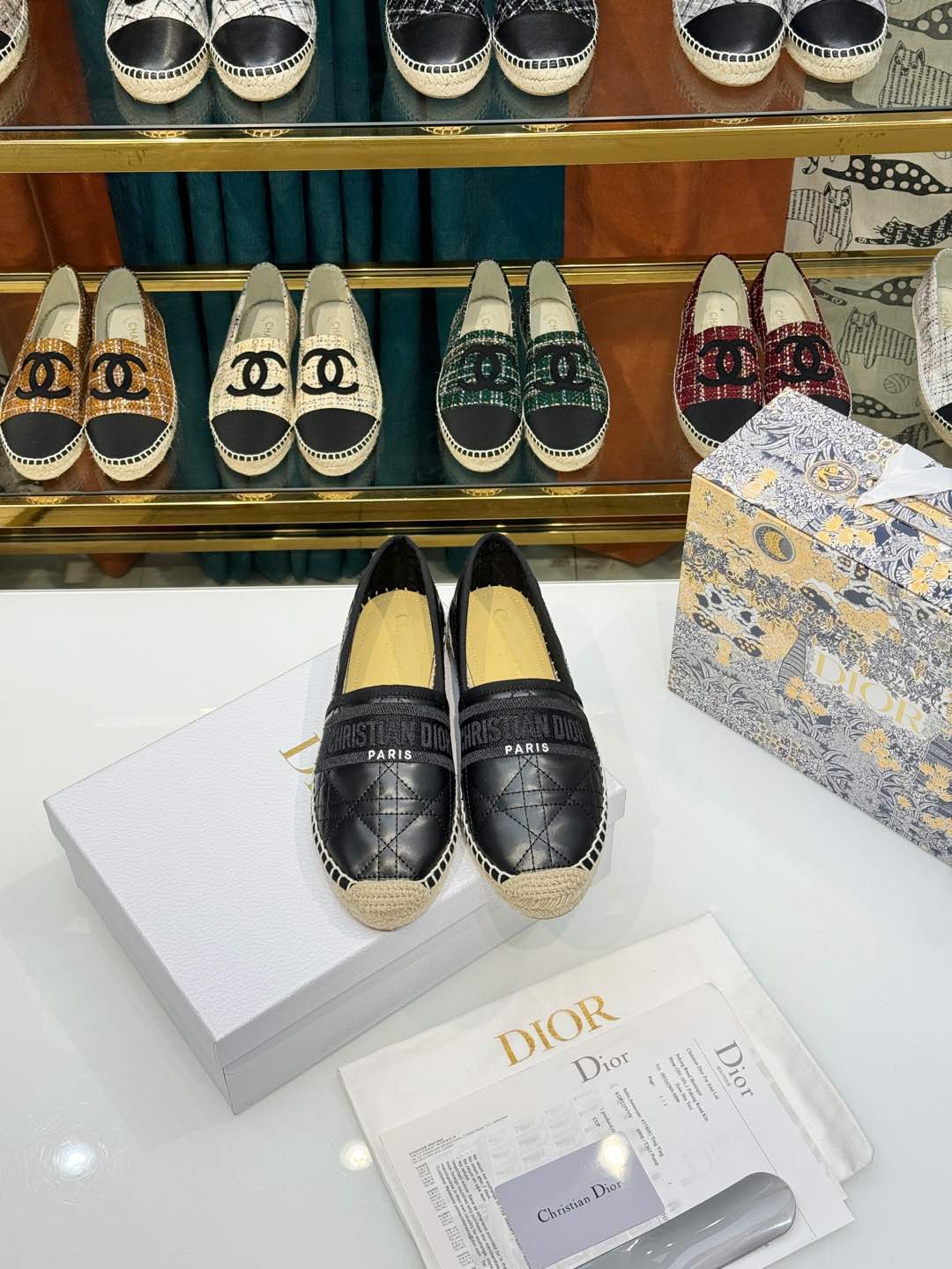 : ²⁰²5 𝐬𝐬 Dior DIOR principios de la primavera Nueva Explosión de zapatos de pescador Simple atmos