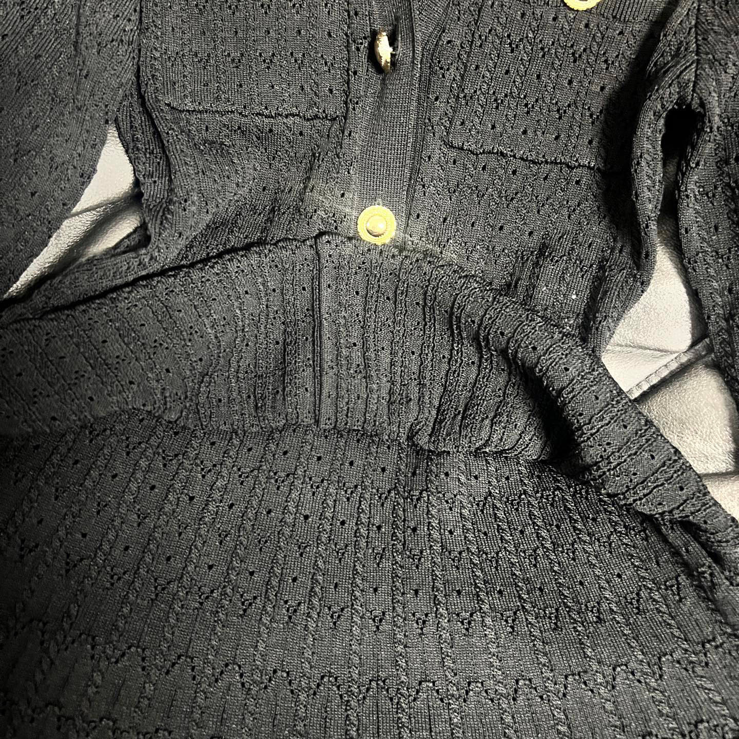 “New Self-Portrait Single-Size Female Suit with Bouquets and Gold Buttons” - 图片 5