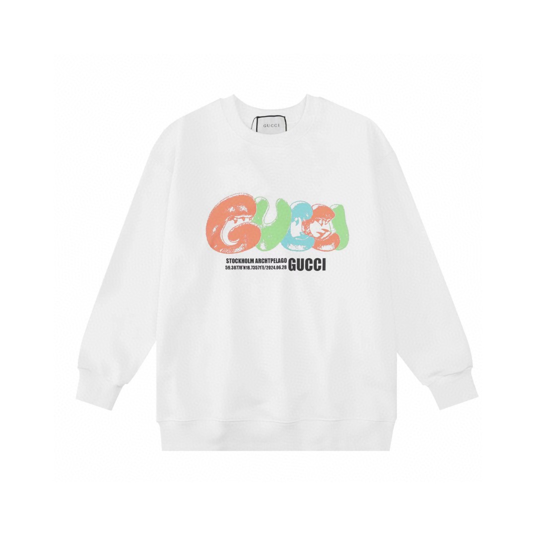 Gucci Clothing Sweatshirts Printing Unisex Fall/Winter Collection