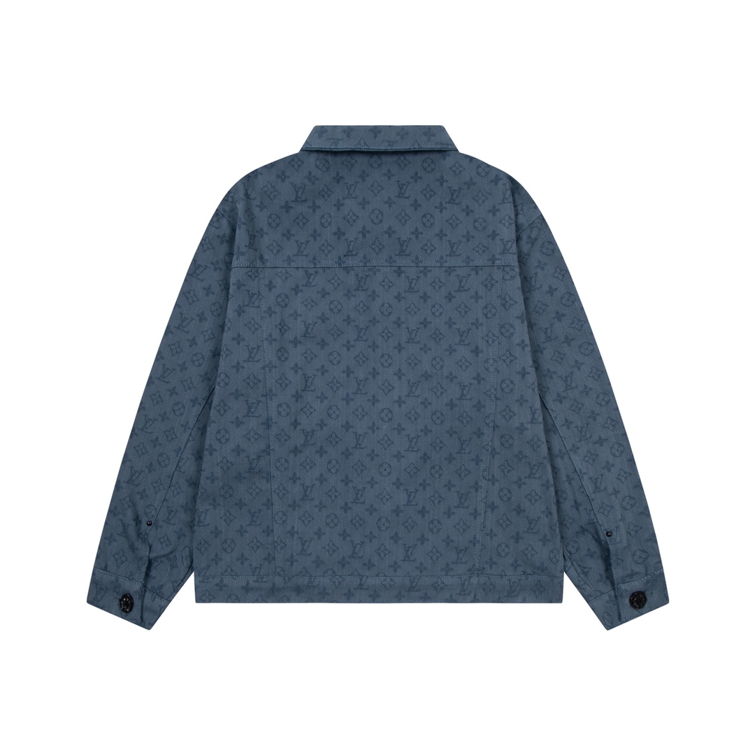 Louis Vuitton Cowboy Jacket: Classic Logo Design, High Quality, Asian Style. - 图片 3