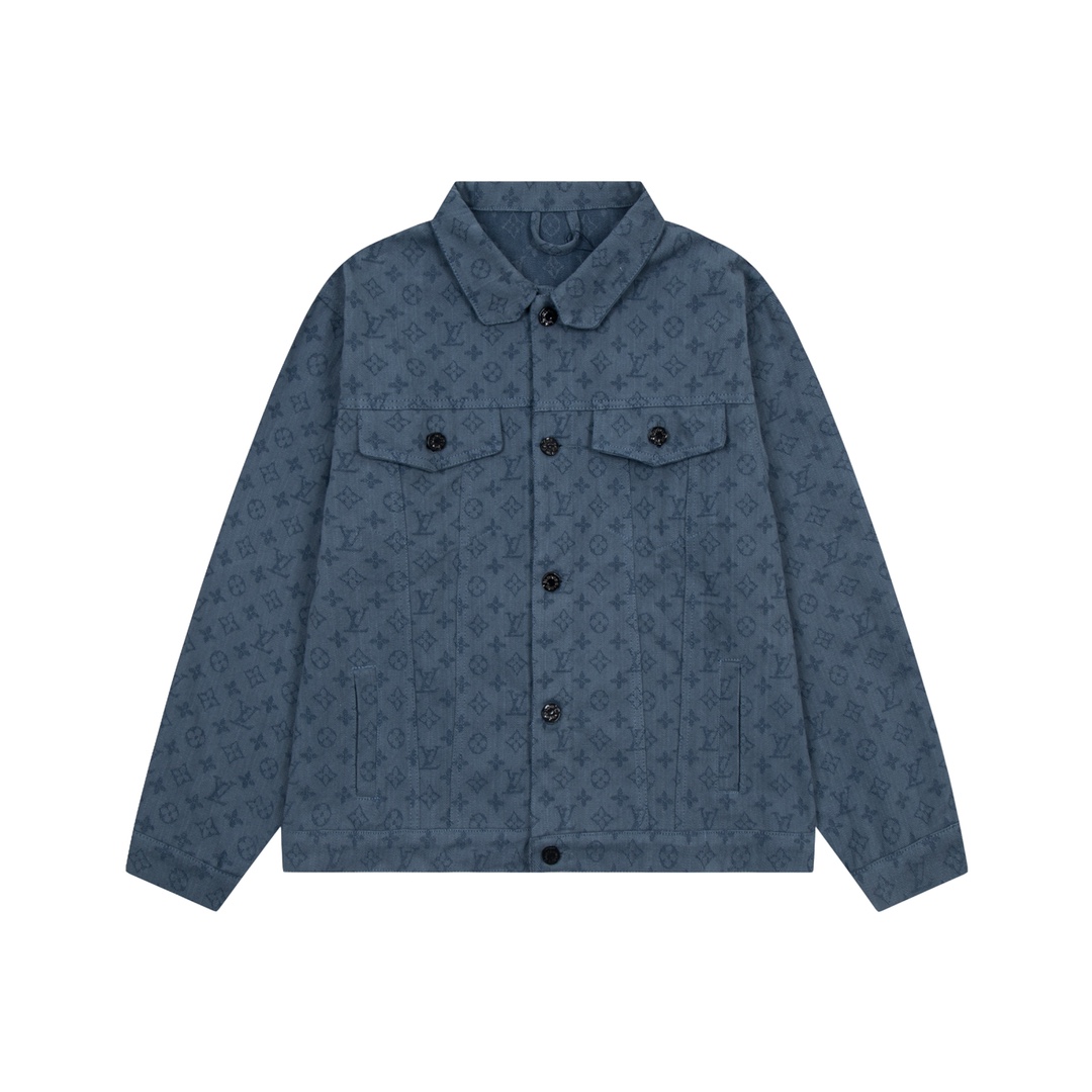 Louis Vuitton Cowboy Jacket: Classic Logo Design, High Quality, Asian Style. - 图片 2