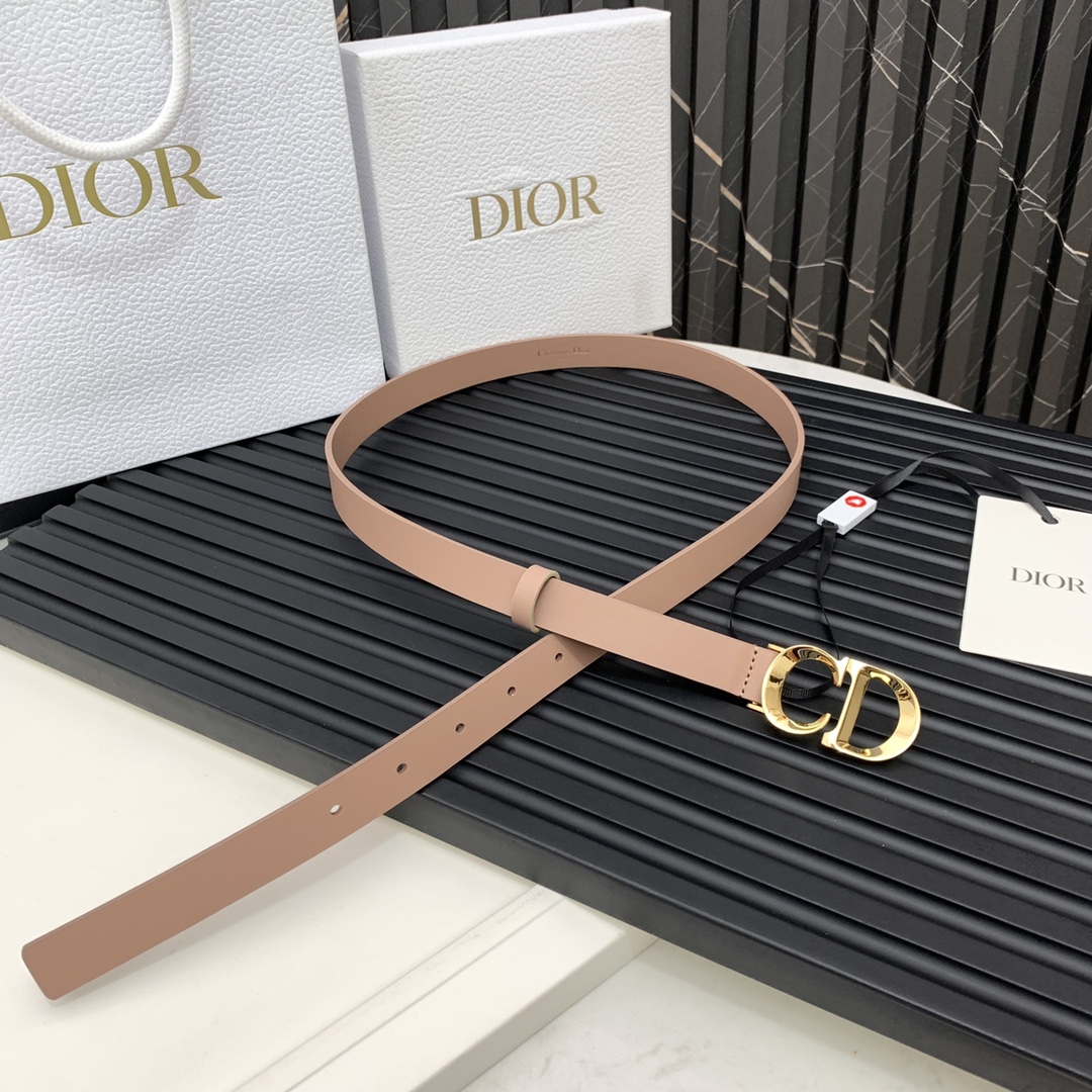 Dior Belts Black Gold Cowhide Spring/Summer Collection Fashion QH107530
