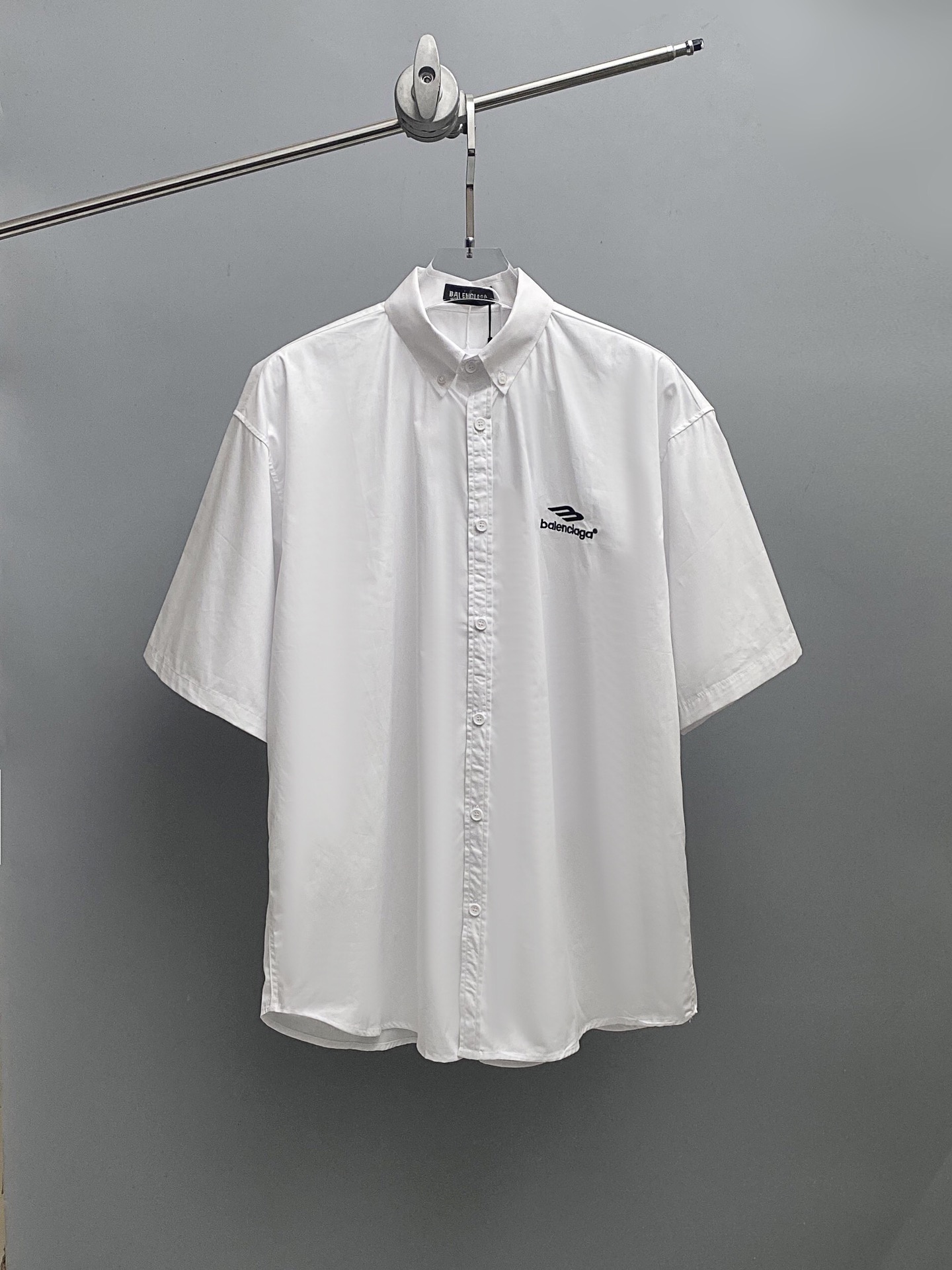 Balenciaga Clothing Shirts & Blouses Embroidery Unisex Cotton