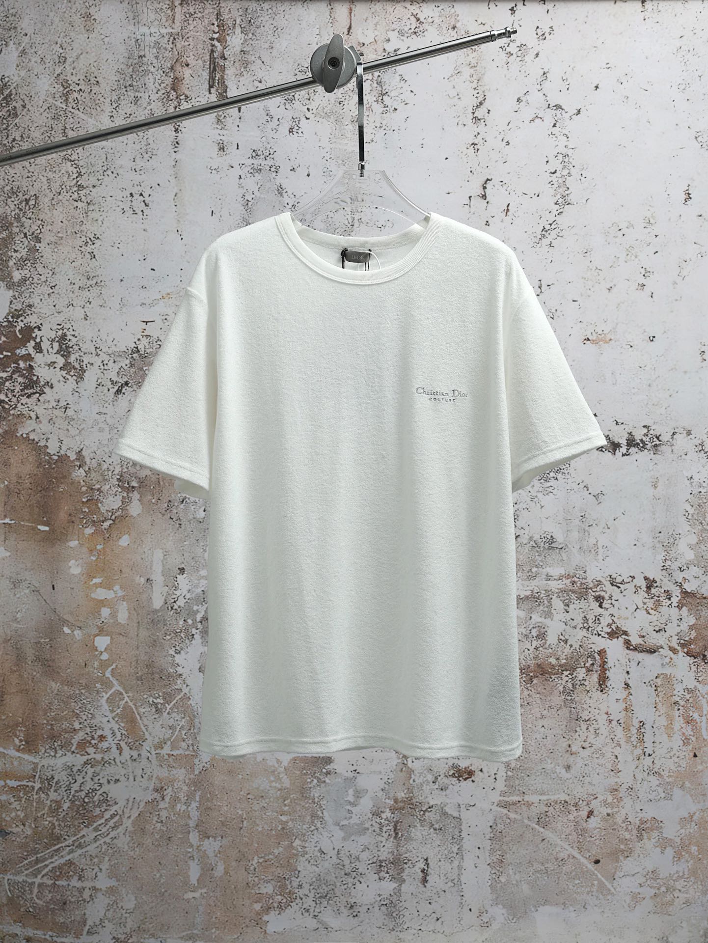 🔥🔥Camiseta holgada P140 DIOR 26SS versión alta ●Producto auténtico comprado por 6900 ●Tejido de rizo de 26 hilos teñi…