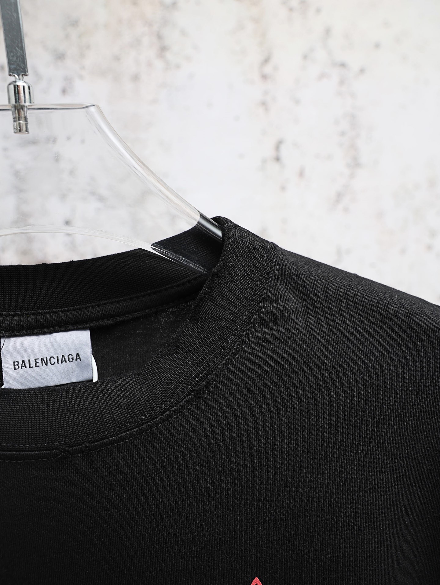 Balenciaga 高版本BALENCIAGA 26SS Sacre Coeur棉质印花T恤