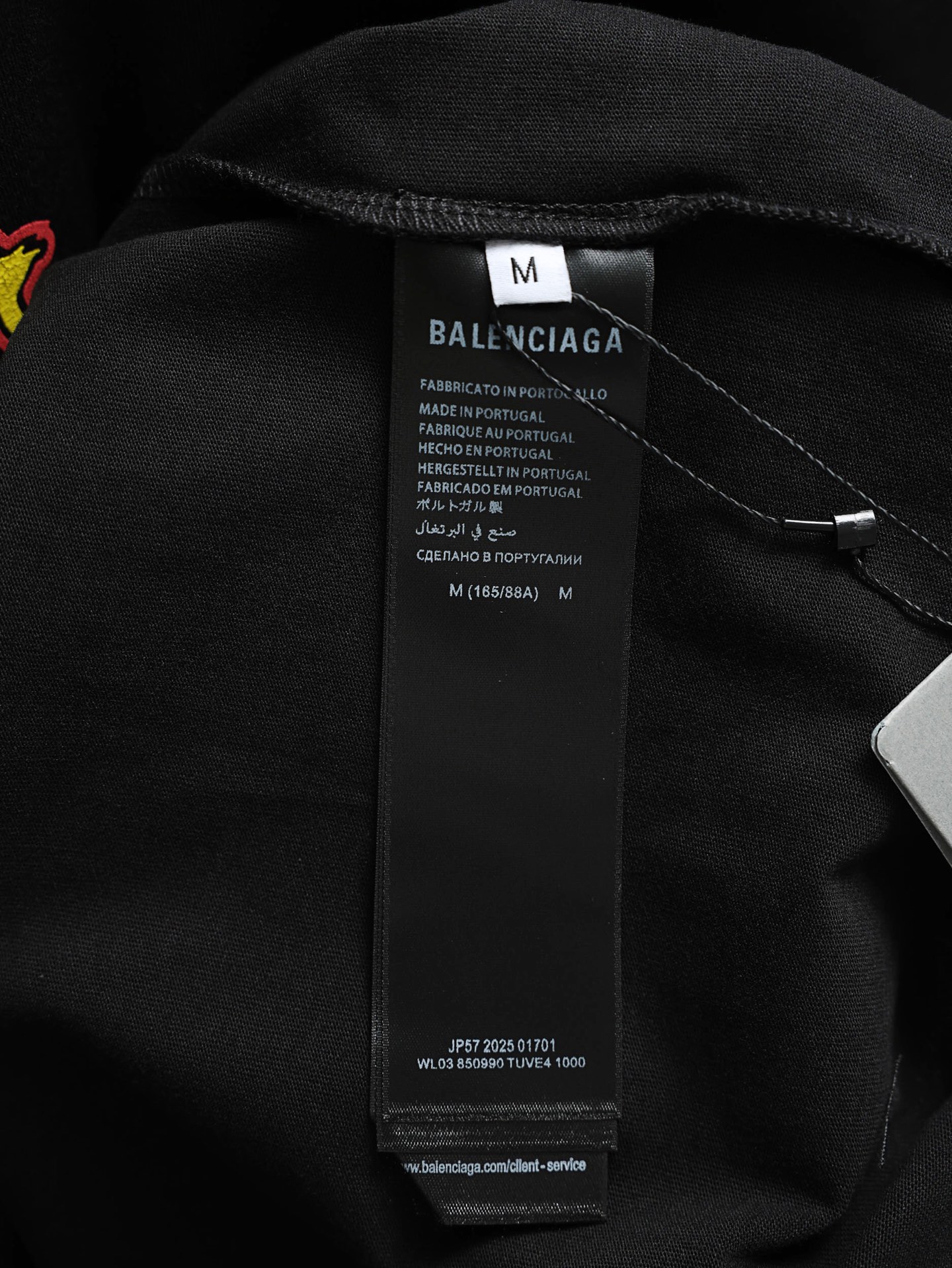 Balenciaga 高版本BALENCIAGA 26SS Sacre Coeur棉质印花T恤