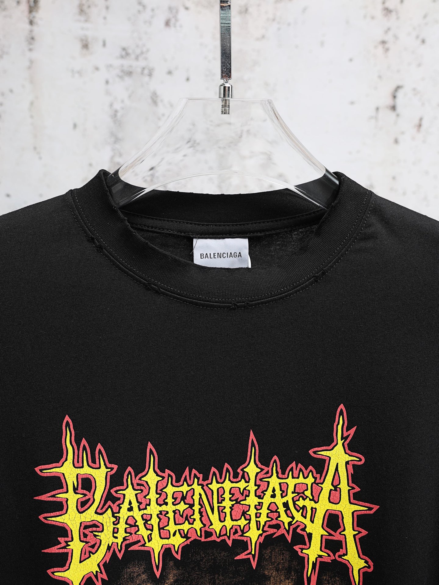 Balenciaga 高版本BALENCIAGA 26SS Sacre Coeur棉质印花T恤