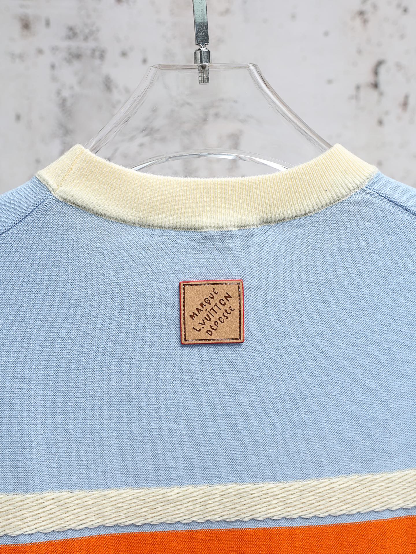 Louis Vuitton 高版本LOUIS VUITTON SS26 夏季系列 圆领条纹短袖 T恤 男款