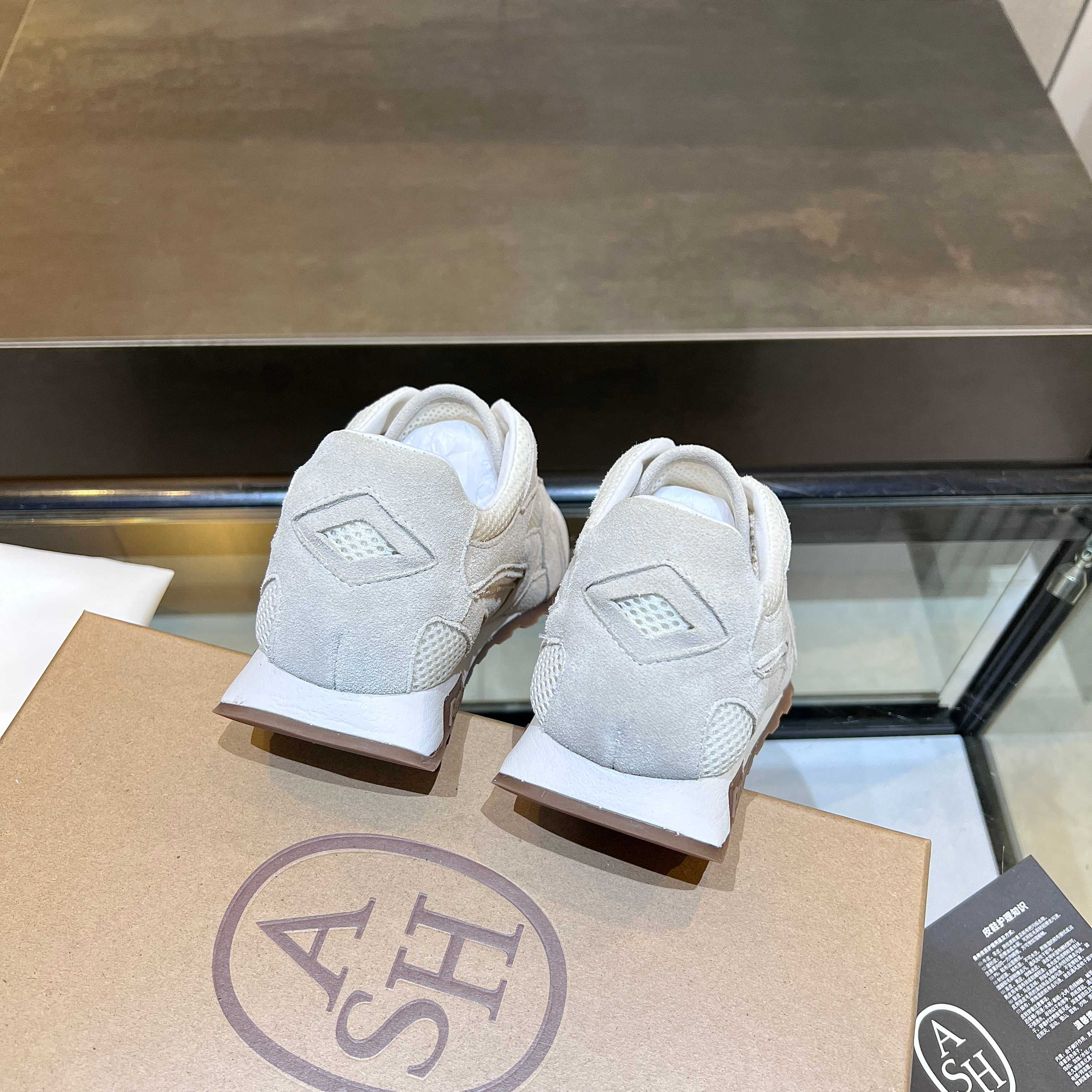 New Ash Number 2502: Kasar-Skin Shoes with Zirconium Fabric and Rubber Soles - 图片 6