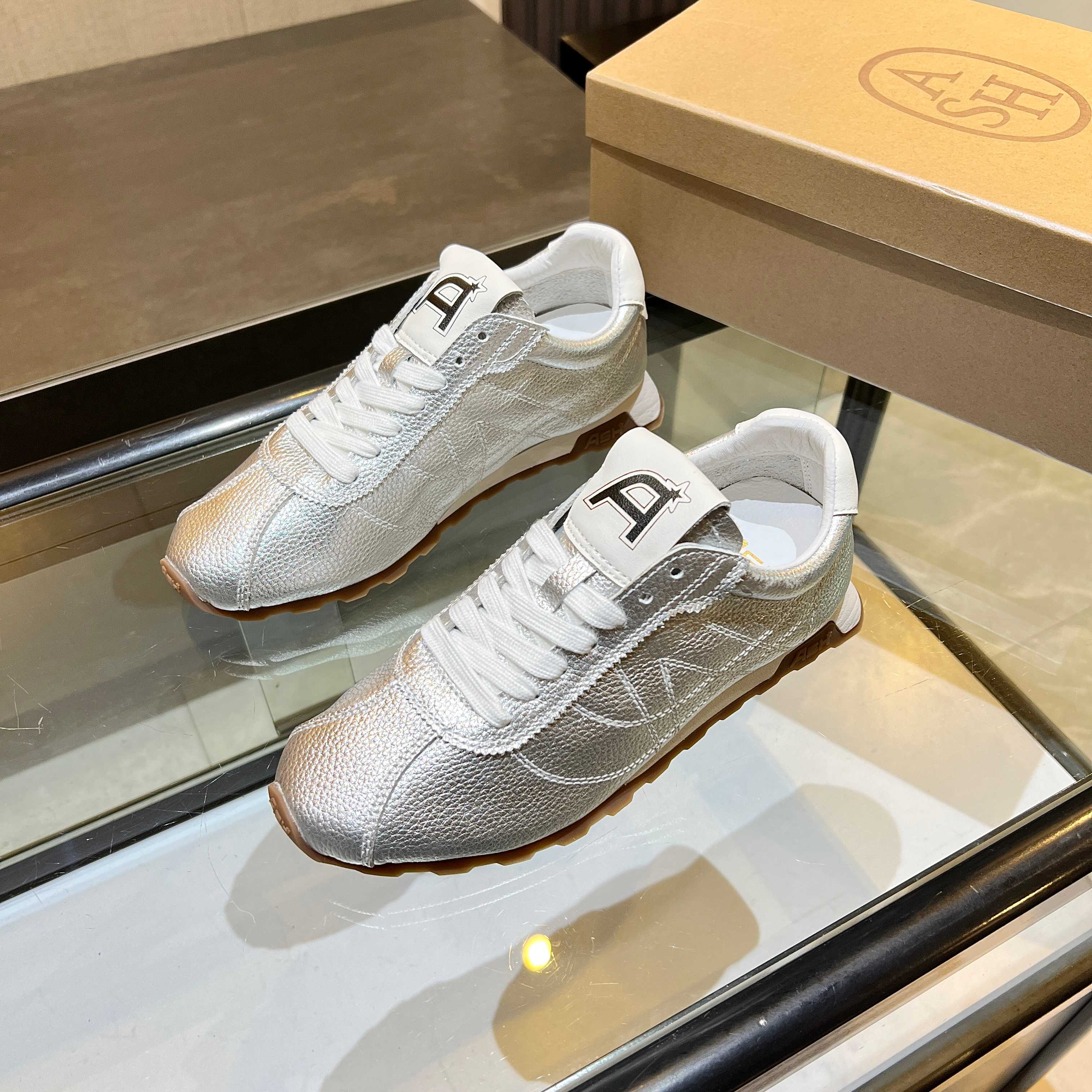 New Ash Number 2505: Kasar Skin Cracker Shoes with Rubber Soles. - 图片 8