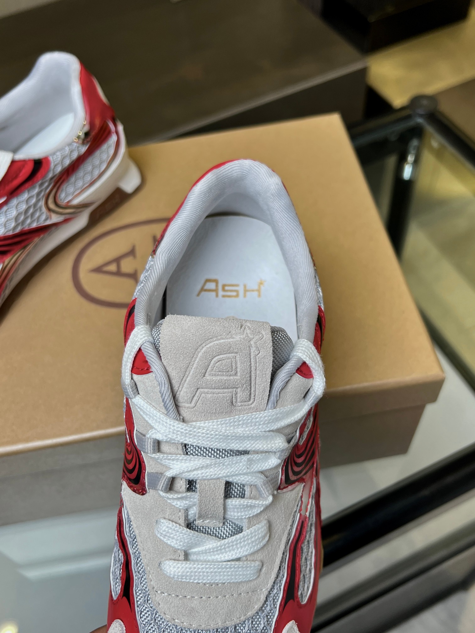 New Ash Section 2503: Spring Kasar Skin Shoes with Cow Fabric and Rubber Soles - 图片 3