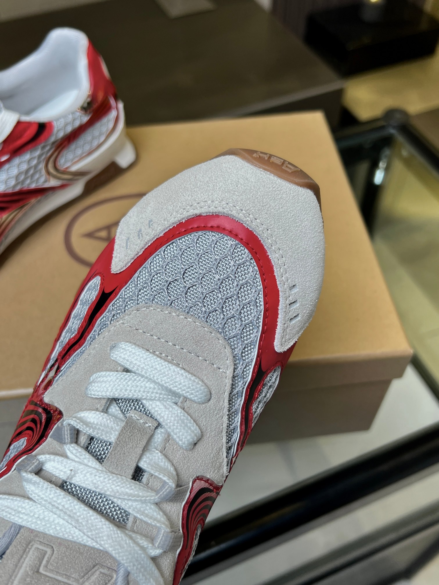 New Ash Section 2503: Spring Kasar Skin Shoes with Cow Fabric and Rubber Soles - 图片 2