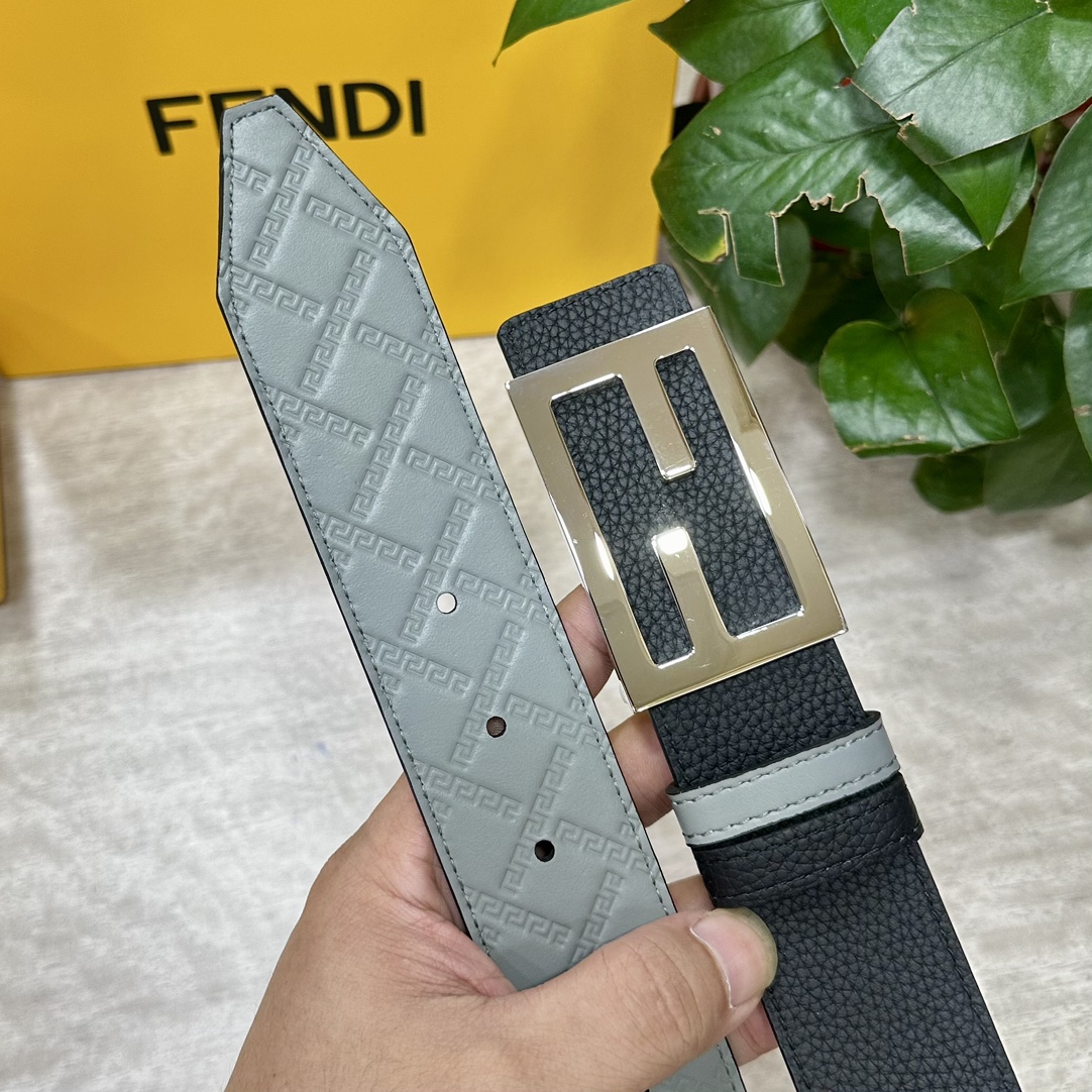 Luxury Double-Sided Calfskin FENDL Belt: High-Quality Fashion Statement - 图片 7
