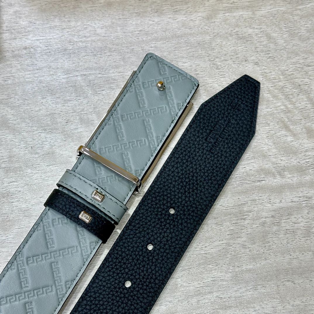 Luxury Double-Sided Calfskin FENDL Belt: High-Quality Fashion Statement - 图片 8