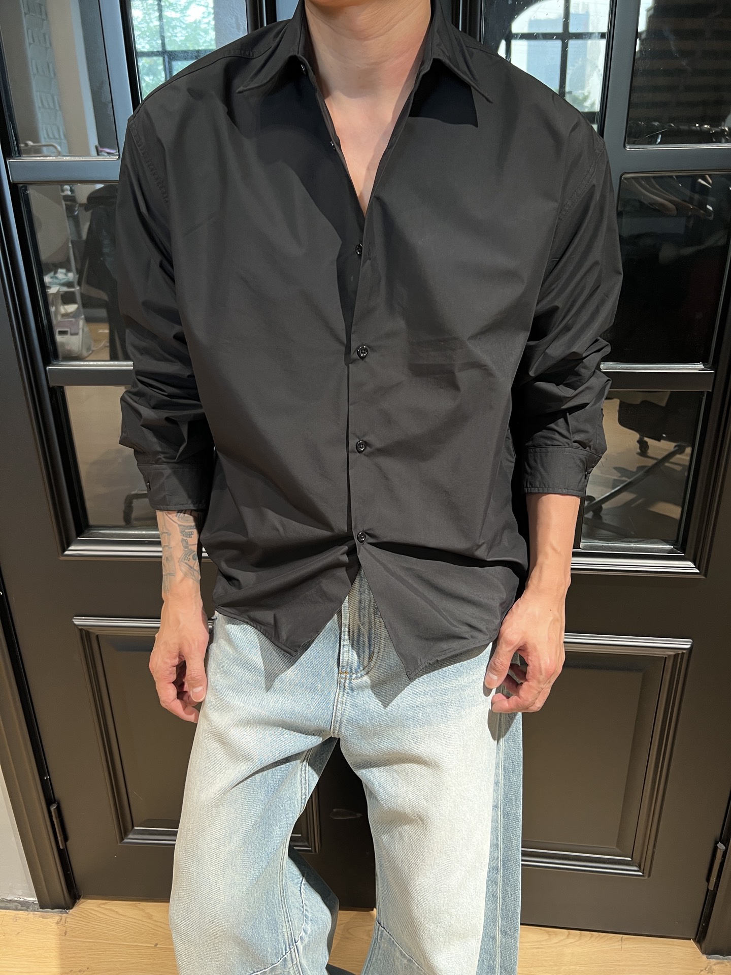 Fashion Review: Jil Sander 25SS Special Steel Ring Shirt in Black and White