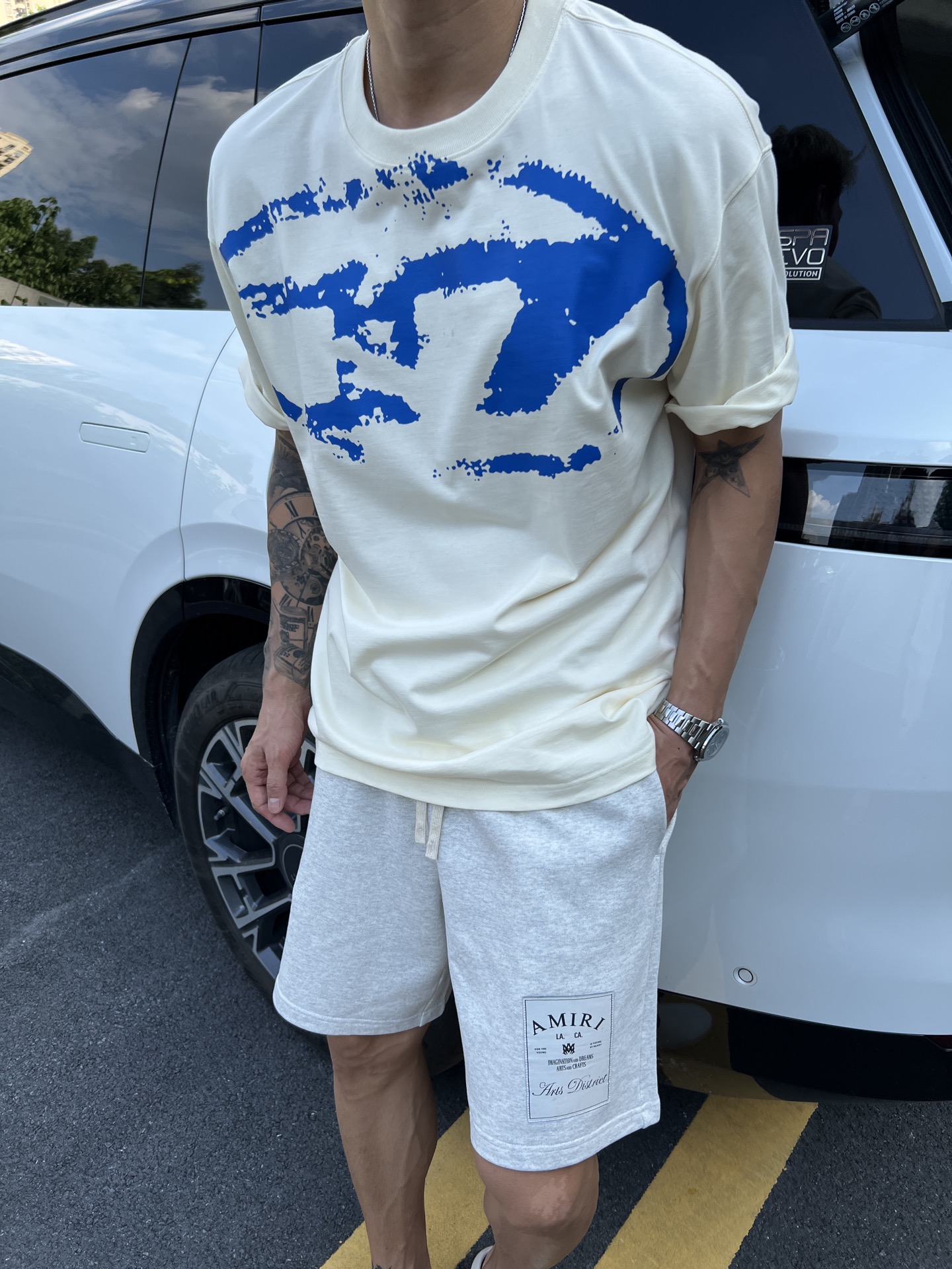 P625 DIESEL Summer Logo Print Cotton T-shirt: Stylish, Unisex, Various Colors & Sizes - 图片 3