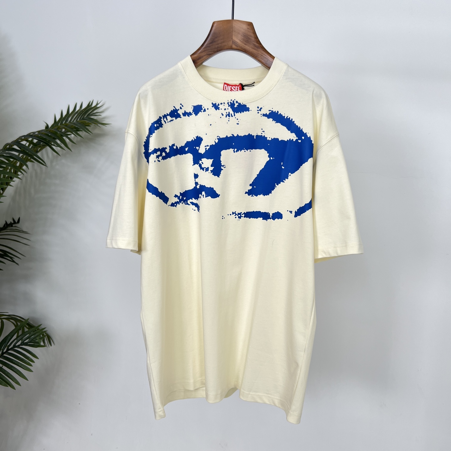 P625 DIESEL Summer Logo Print Cotton T-shirt: Stylish, Unisex, Various Colors & Sizes - 图片 4