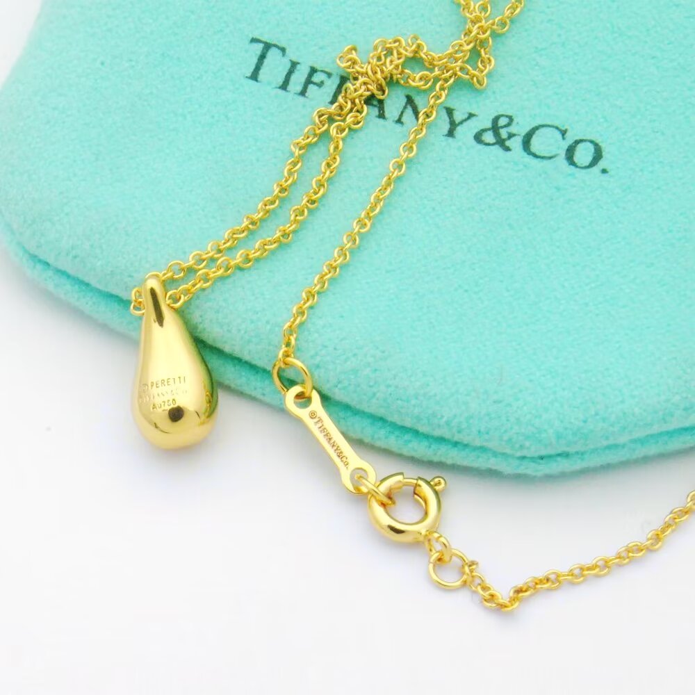 Tiffany 蒂夫尼项链 金豆牛角项链 各大 经典著作 欧美范十足 三色小号 5