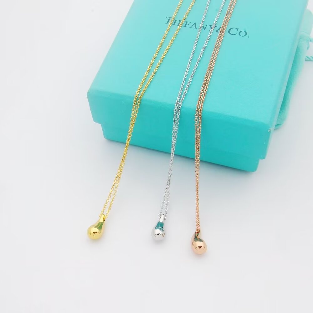 Tiffany 蒂夫尼项链 金豆牛角项链 各大 经典著作 欧美范十足 三色小号 4