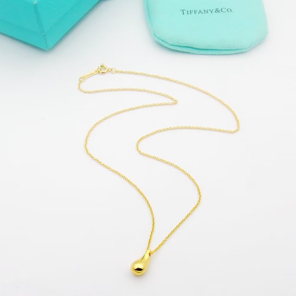 Tiffany 蒂夫尼项链 金豆牛角项链 各大 经典著作 欧美范十足 三色小号 7