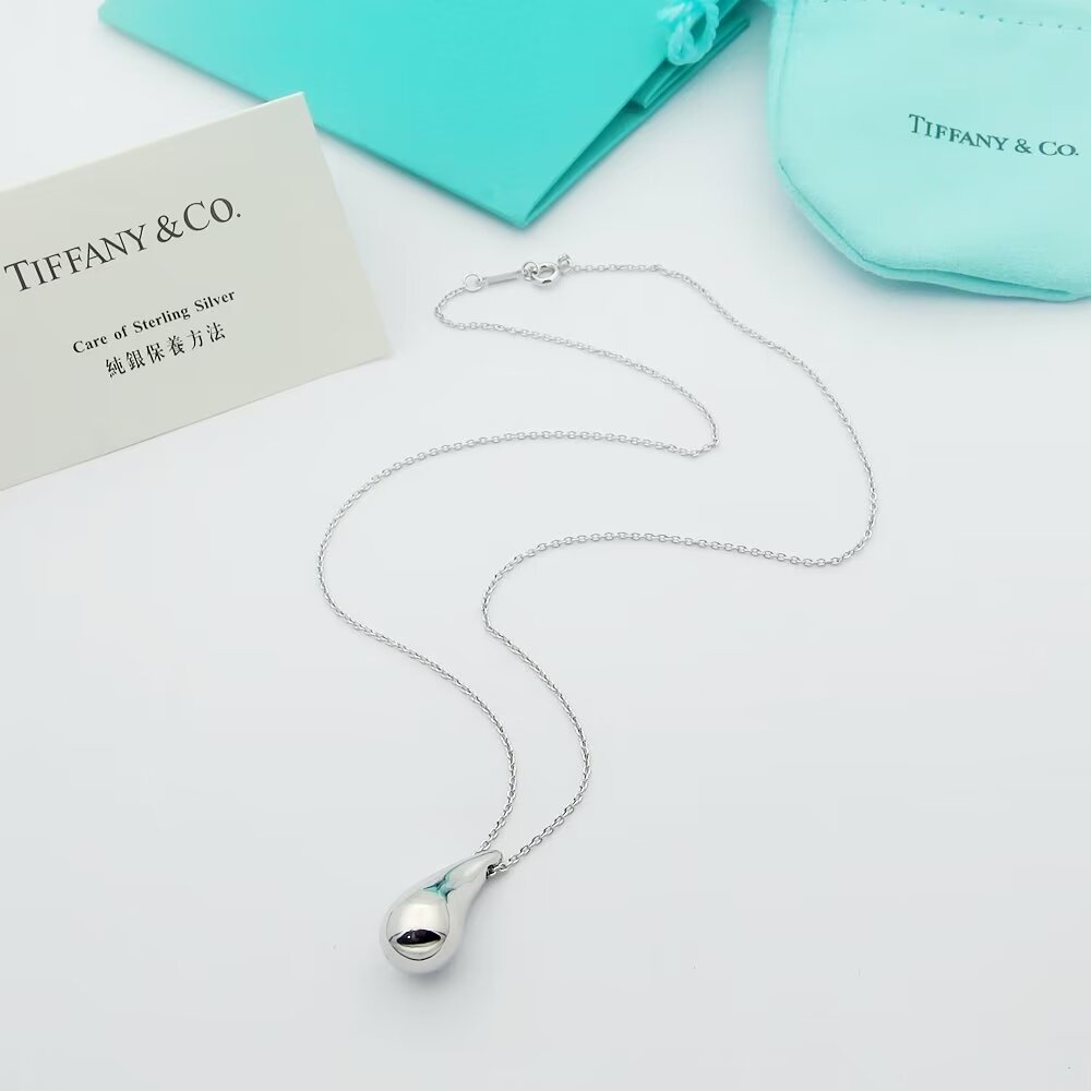 Tiffany 大号牛角项链蒂夫尼项链 大号金豆项链 各大 经典著作 欧美范十足 三色 4