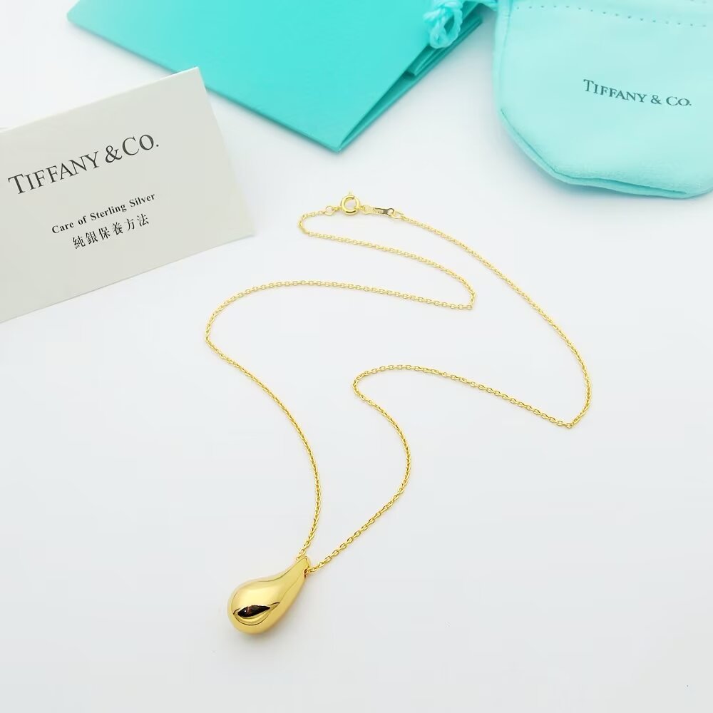 Tiffany 大号牛角项链蒂夫尼项链 大号金豆项链 各大 经典著作 欧美范十足 三色 5