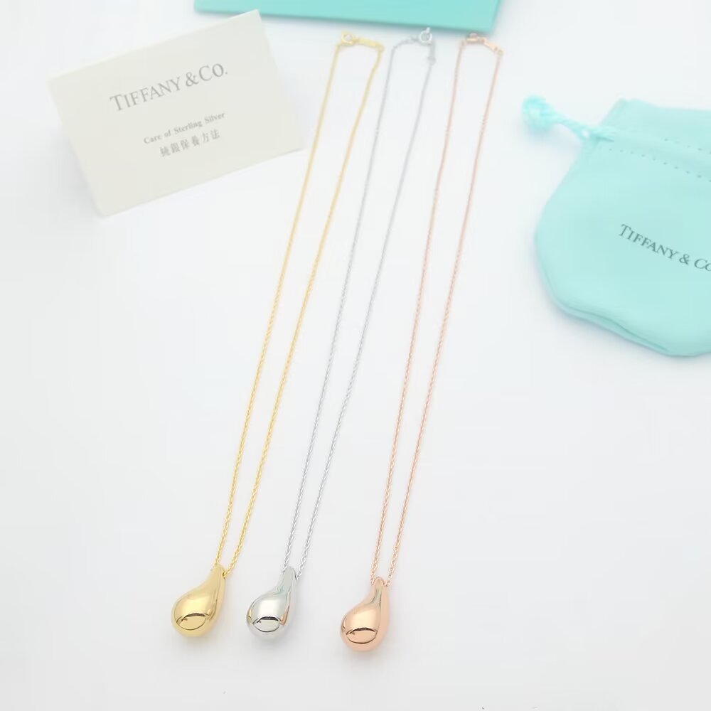 Tiffany 大号牛角项链蒂夫尼项链 大号金豆项链 各大 经典著作 欧美范十足 三色 6