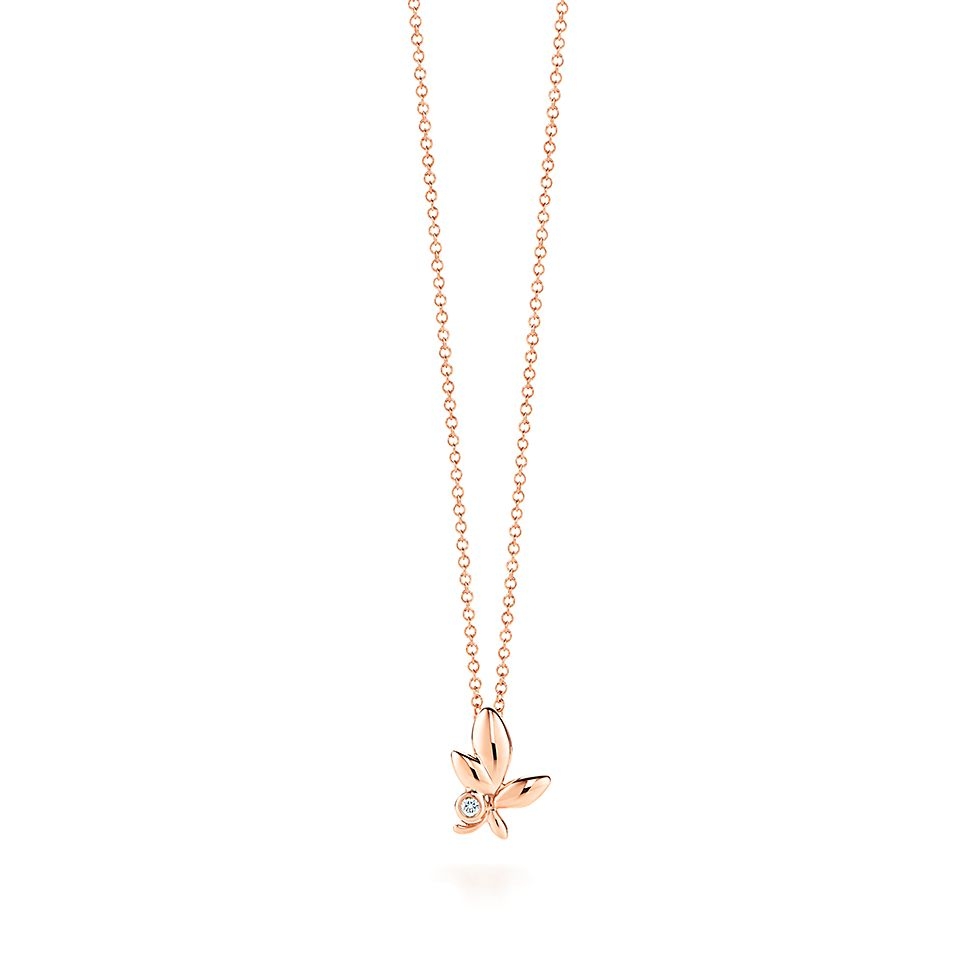 Tiffany Collier classique croisé bicolore plaqué or épais, élégant et doux, luxueux et raffiné - qualité supérieure
