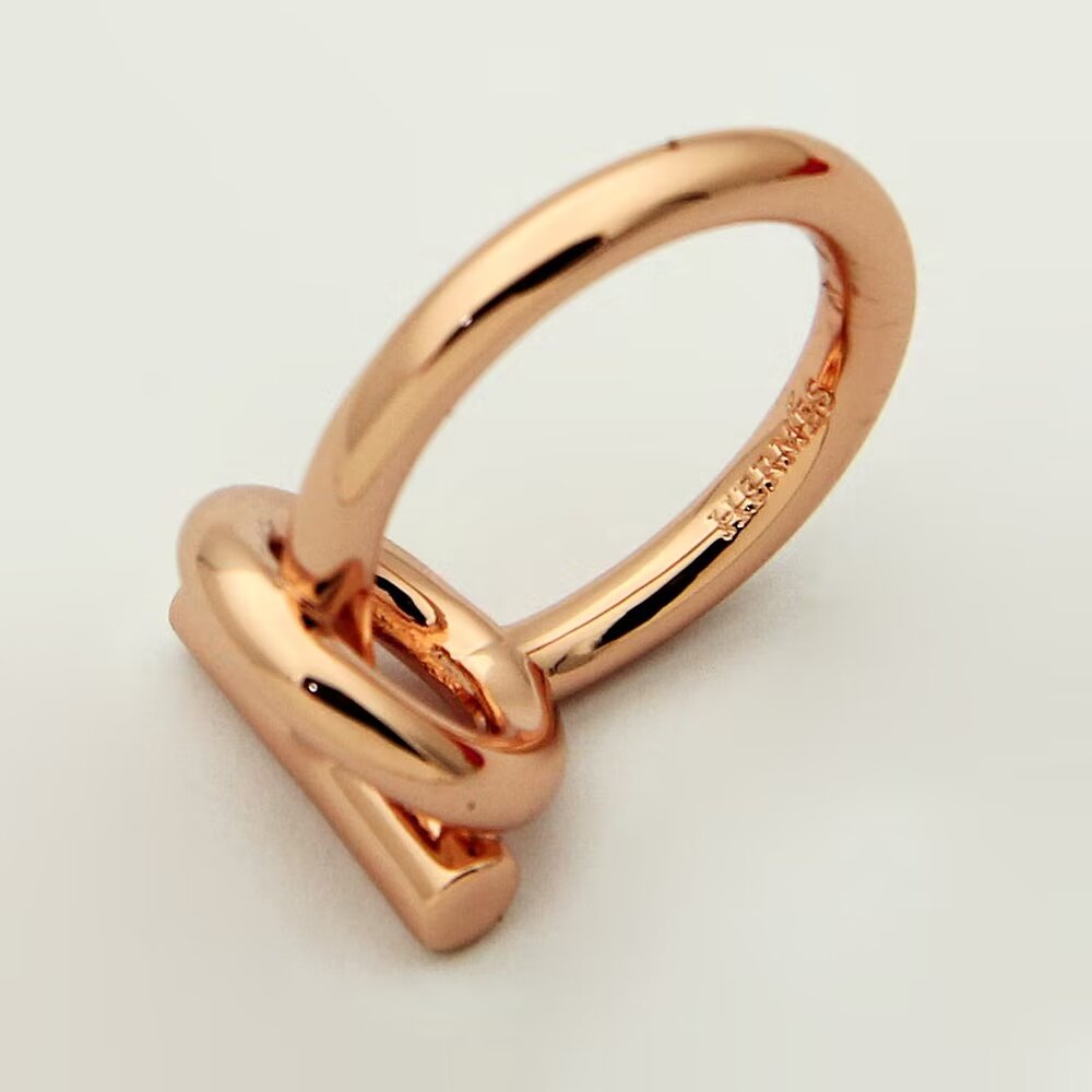 Hermès 宽面H戒指爱马仕戒指 猪鼻子戒指 高端 上档次 size6789