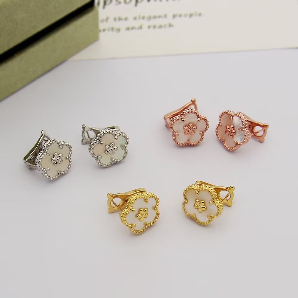 Van Cleef & Arpels Alhambra Flower Earrings Gold Plated Mother of Pearl 8 a1731369973250 8131