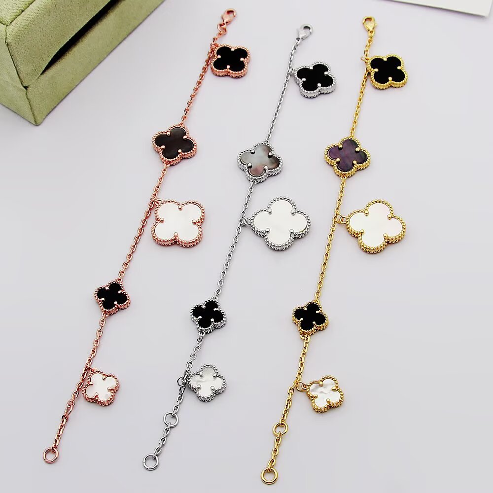 Van Cleef Arpels Alhambra Graduated Bracelet