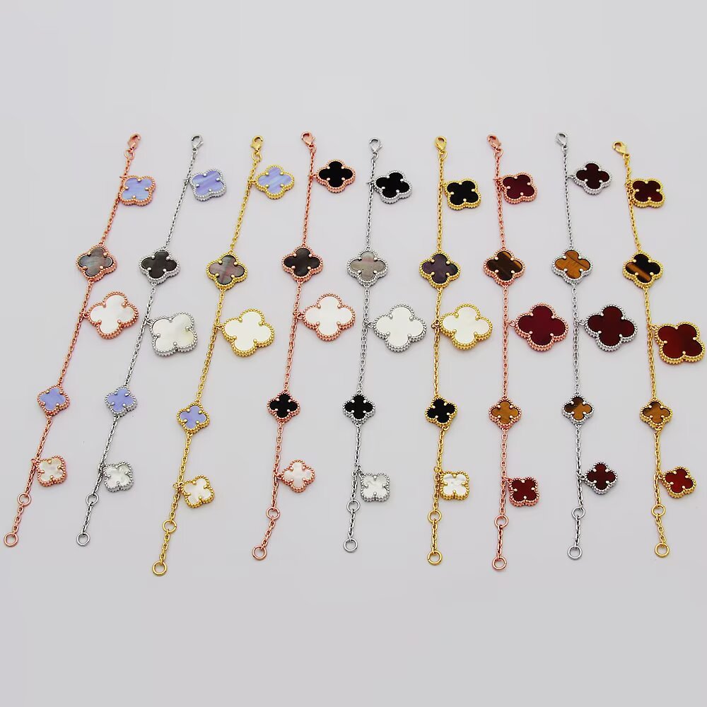 Van Cleef Arpels Alhambra Graduated Bracelet