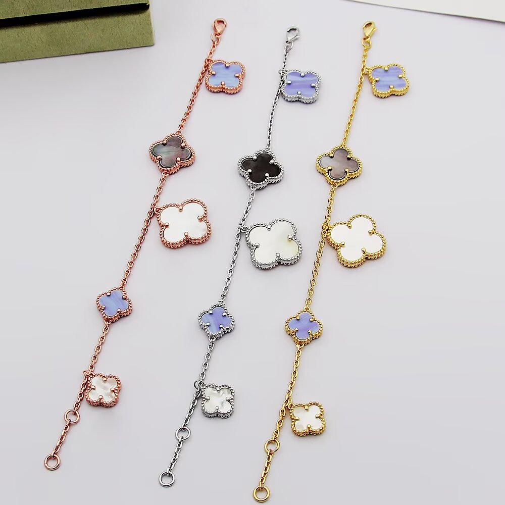 Van Cleef Arpels Alhambra Graduated Bracelet