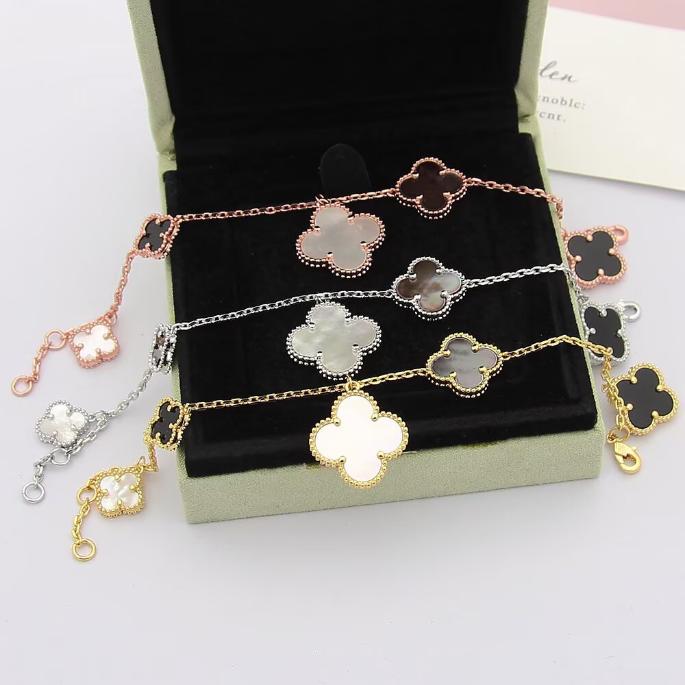 Van Cleef Arpels Alhambra Graduated Bracelet