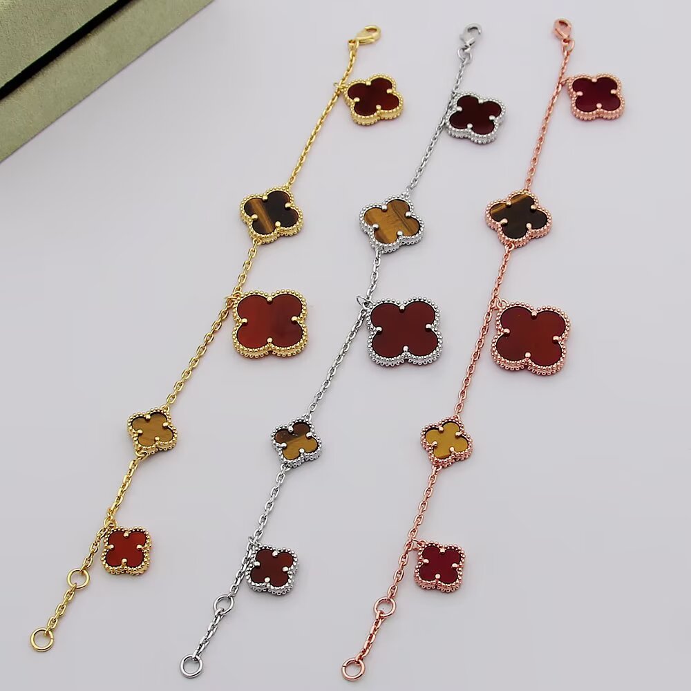 Van Cleef Arpels Alhambra Graduated Bracelet