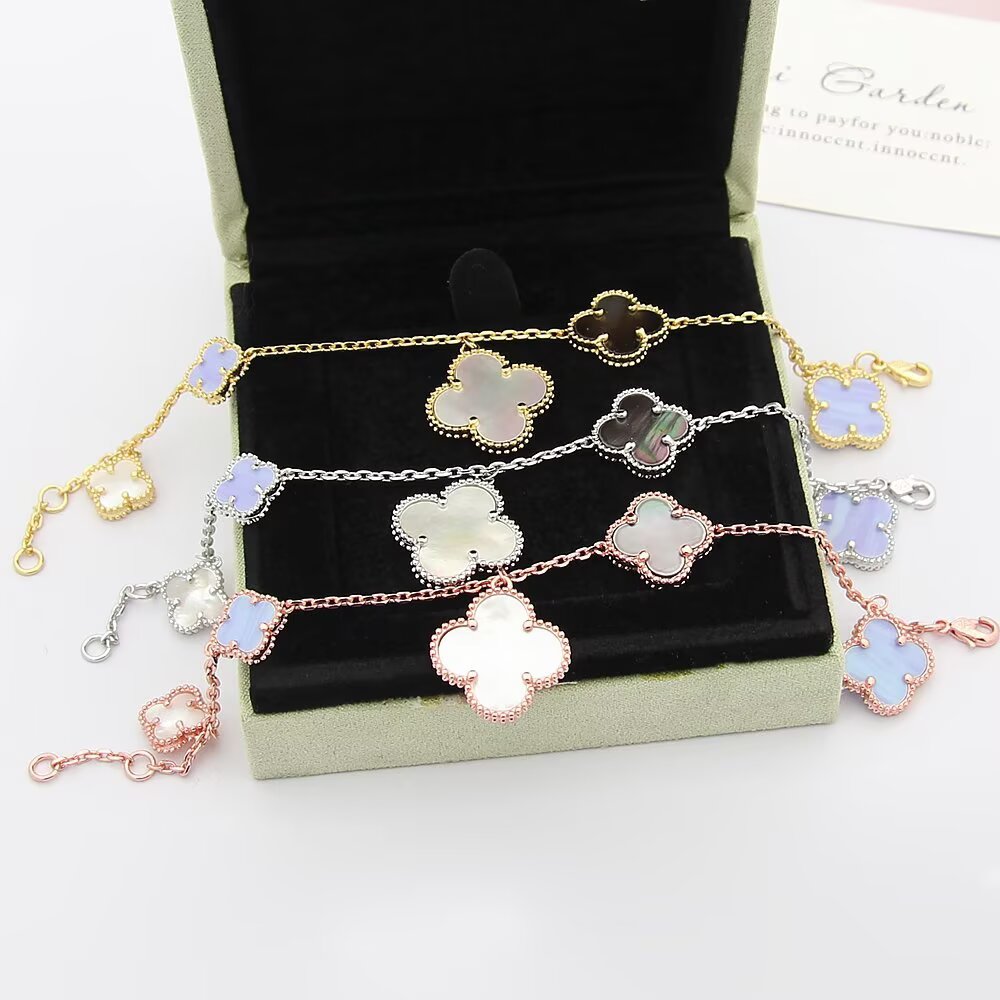 Van Cleef Arpels Alhambra Graduated Bracelet