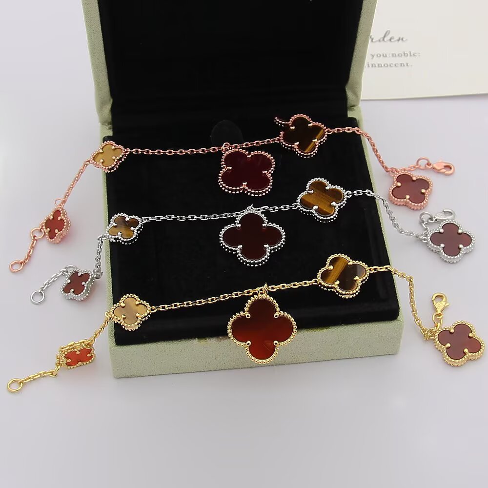 Van Cleef Arpels Alhambra Graduated Bracelet