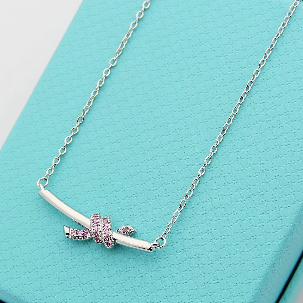 Tiffany & Co. Tiffany蒂芙尼项链 knot缘系列小号项链