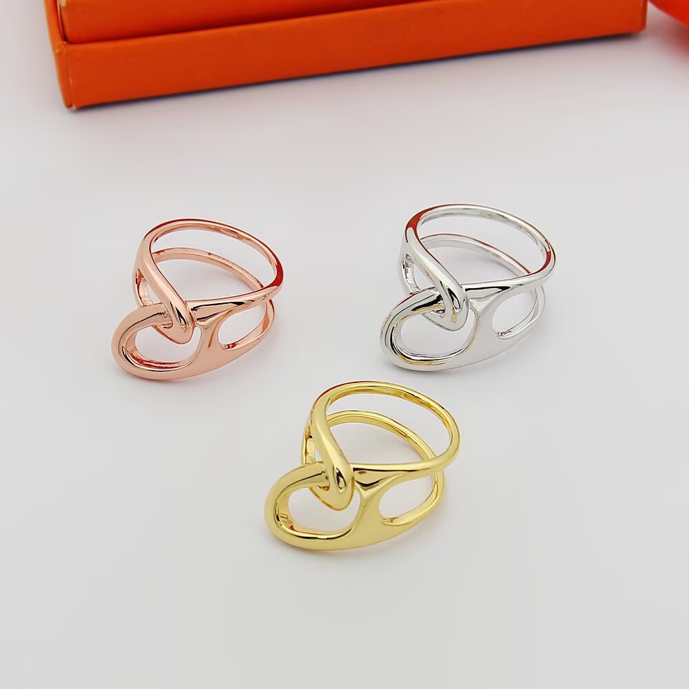 Hermès Haute Joaillerie Fine Jewelry Earrings Necklace Ring Ref 4