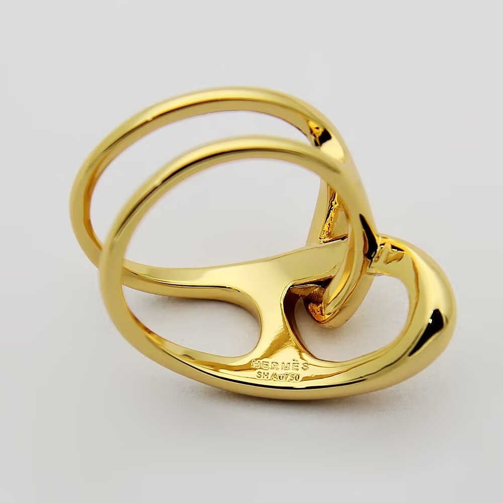 Hermès Haute Joaillerie Fine Jewelry Earrings Necklace Ring Ref 9