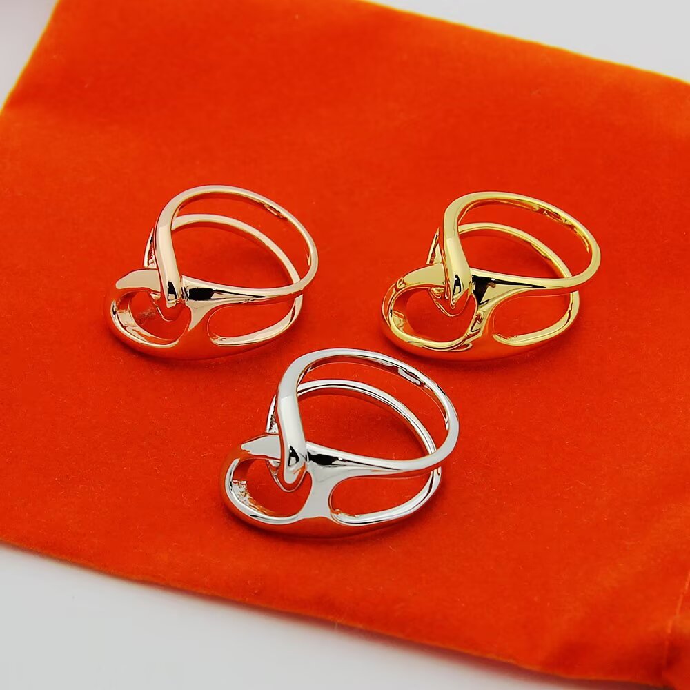 Hermès Haute Joaillerie Fine Jewelry Earrings Necklace Ring Ref 2