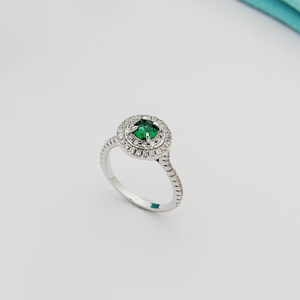 Tiffany & Co. Tiffany蒂芙尼戒指 单钻戒指 镶嵌彩钻钻石的闪烁光采璀璨辉映 蒂芙尼精湛匠心成就 杰作