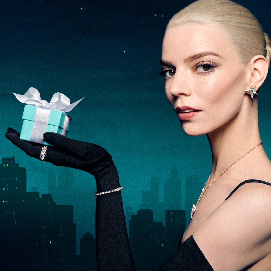 Tiffany & Co. Tiff蒂芙尼耳夹石上鸟系列小鸟耳环 翱翔鸟耳环