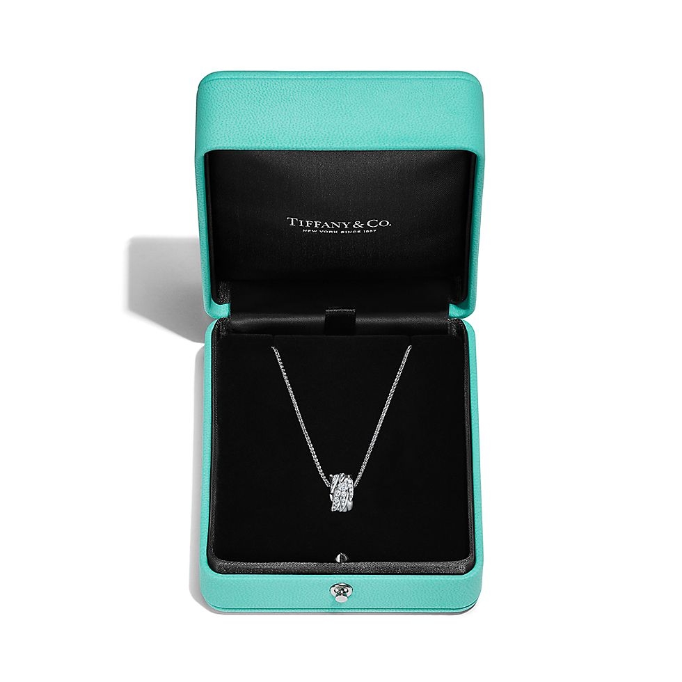 Tiffany & Co. tiff蒂芙尼项链石上鸟系列 飞羽链环项链