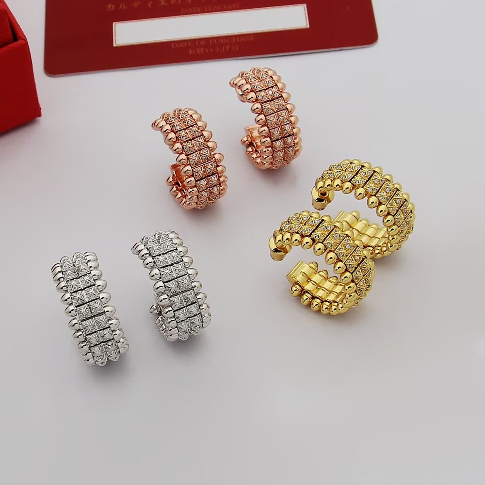 Cartier Haute Joaillerie Fine Jewelry Earrings Necklace Ring Ref 4